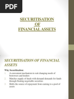 Securitisation of Financial Assets