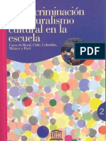 La Discriminación y El Pluralismo Cultural de La Escuela