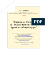 Imaginiaires Erotiques de L Hygiene Femenine Intime Approche Antropologique