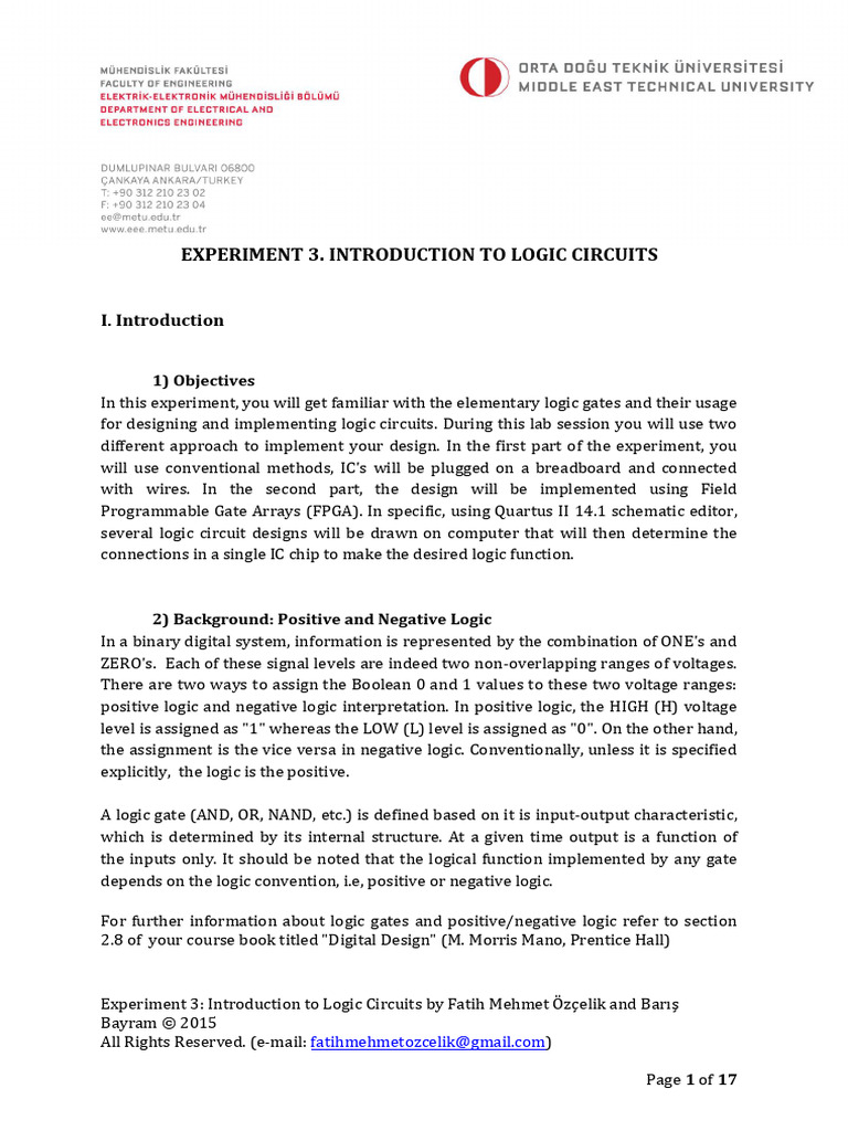 Experiment 3 | PDF