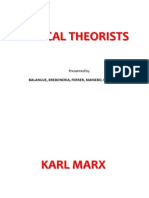 Critical Theorists