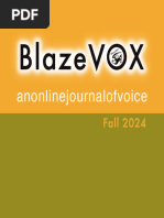 BlazeVOX24 Fall24 | PDF