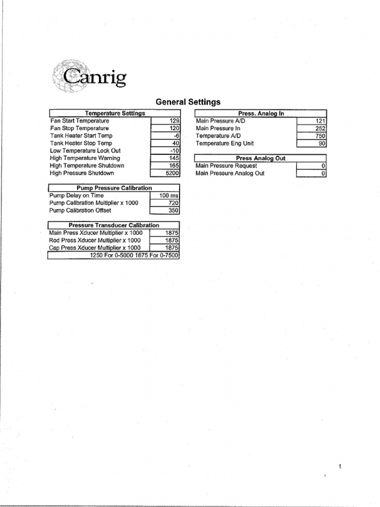 Settings Old | PDF