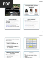 LSM3254 - Lecture 1 Introduction To The Module