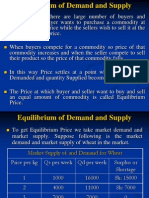 3038250 Ch 8 Equilibrium of Demand and Supply