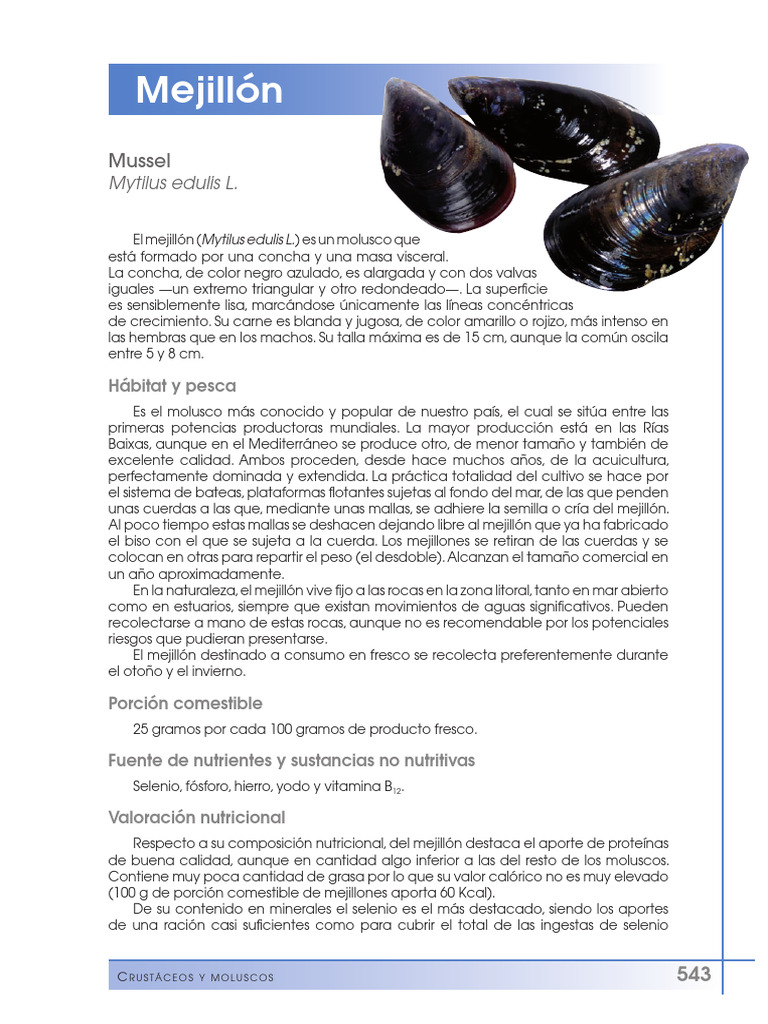 Mejillon tcm30-102425 | PDF | Nutrición | Dieta y nutrición