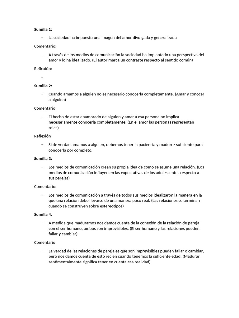Sumilla 1 | PDF