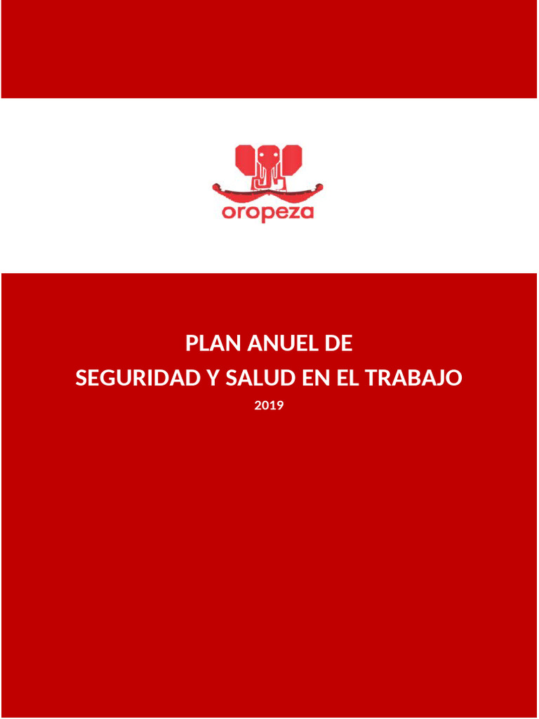 PL-SST-001 Plan Anual de Seguridad y Salud en El Trabajo | PDF