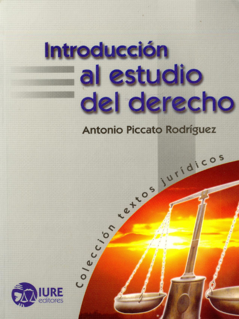 Introducción Al Estudio DelDerecho - Iure | PDF