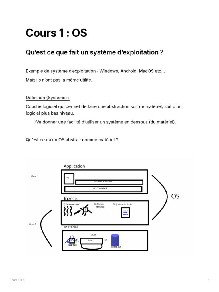 Cours_1__OS | PDF