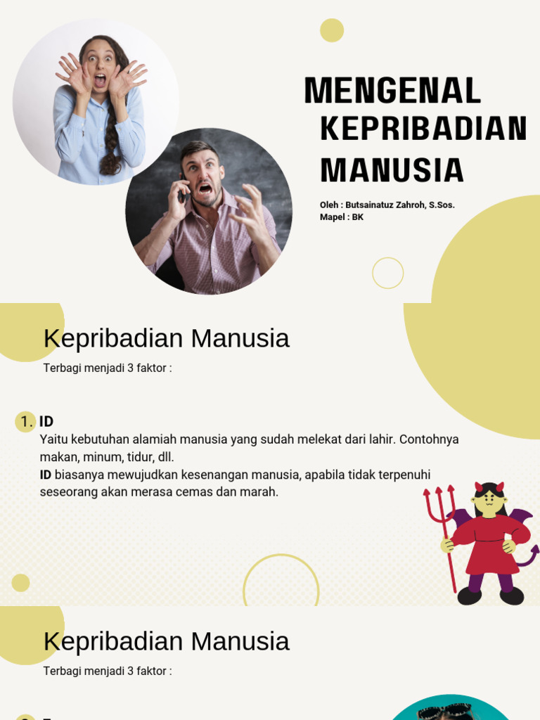 Mengenal Kepribadian Manusia | PDF