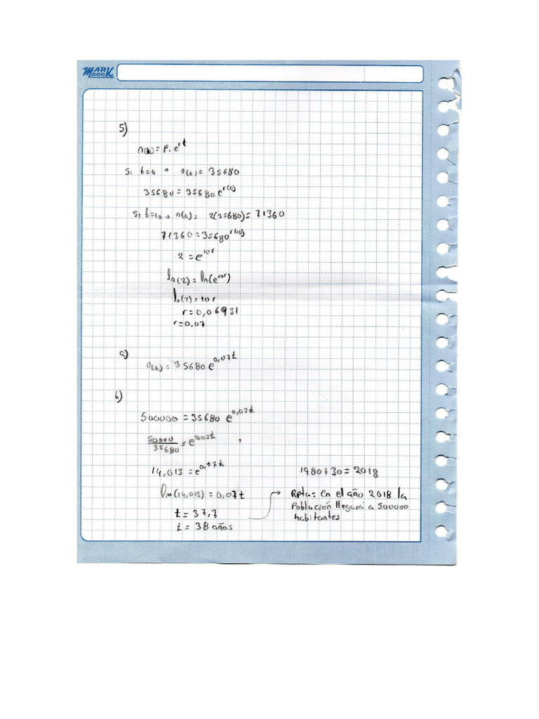 Ejercicio 5 | PDF