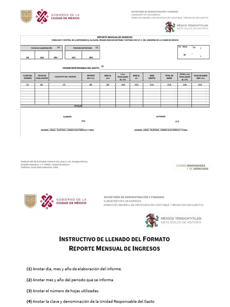 00 Instructivo IVA y DIOT | PDF | Impuesto al valor agregado | Impuestos