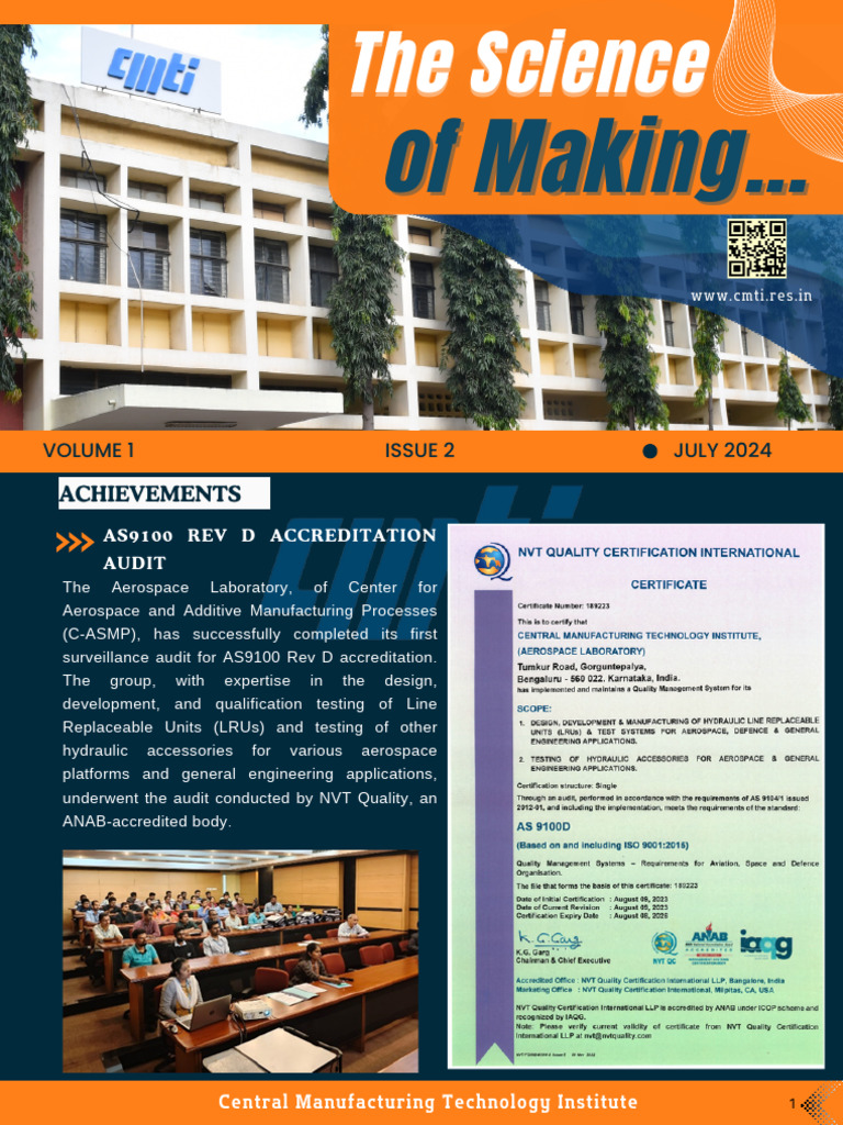 CMTI Newsletter | PDF