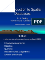 Spatial Databases 