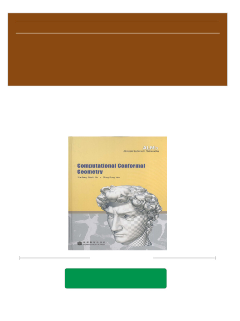 Computational Conformal Geometry 3rd | PDF