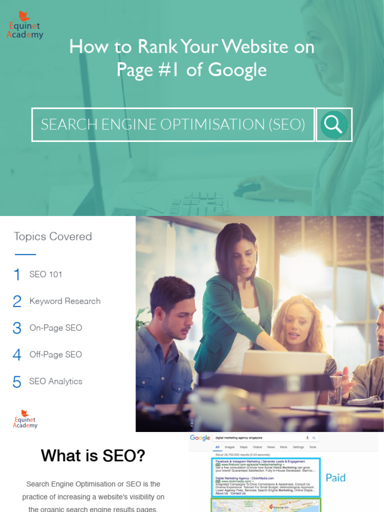 SEO Course Slides Sample | PDF