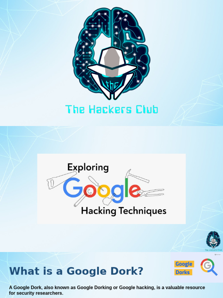 03 Google Dorking | PDF