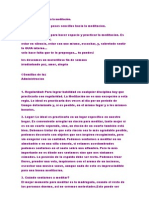 9 Pasos Sencillos Hacia La Meditación