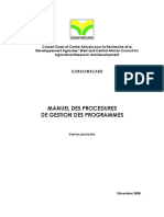 Manuel Gestion Programme