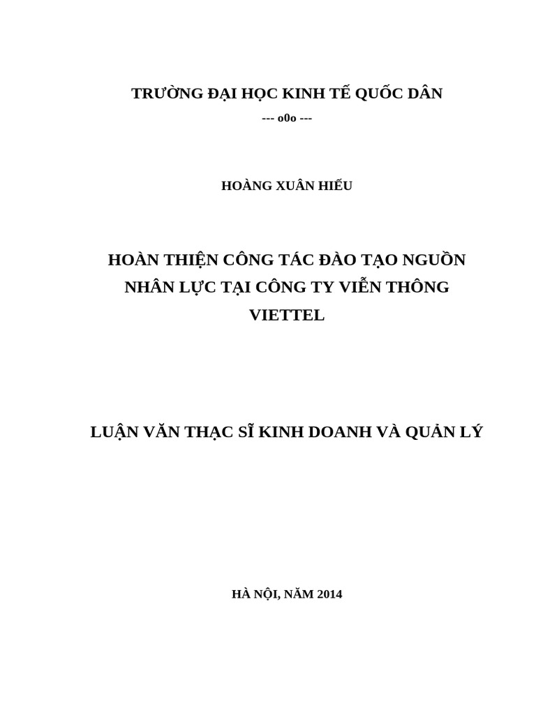 (123doc) Hoan Thien Cong Tac Dao Tao Nguon Nhan Luc Tai Cong Ty Vien ...