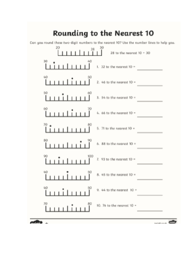 Rounding Booklet | PDF