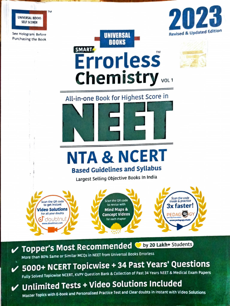 Ch1 Errorless Chemistry Neet Pdf