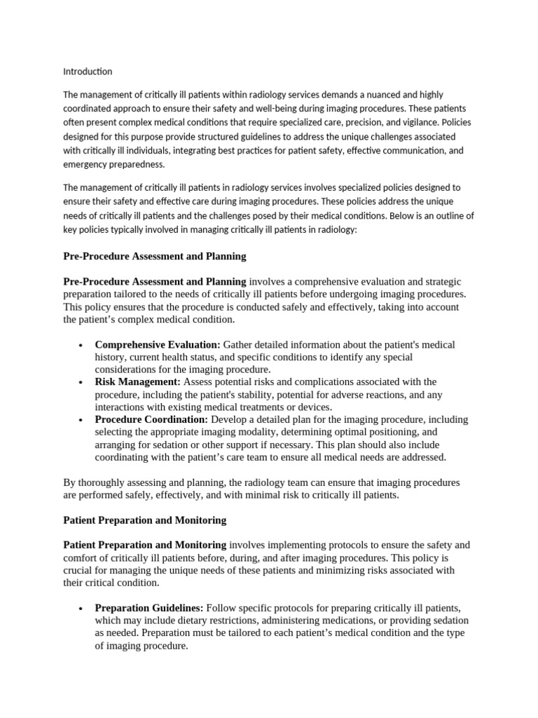 Critically Ill Patient | PDF