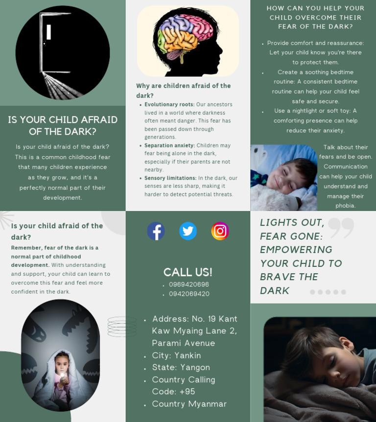How Can You Help Your Child Overcome Their Fear of The Dark? | PDF ...