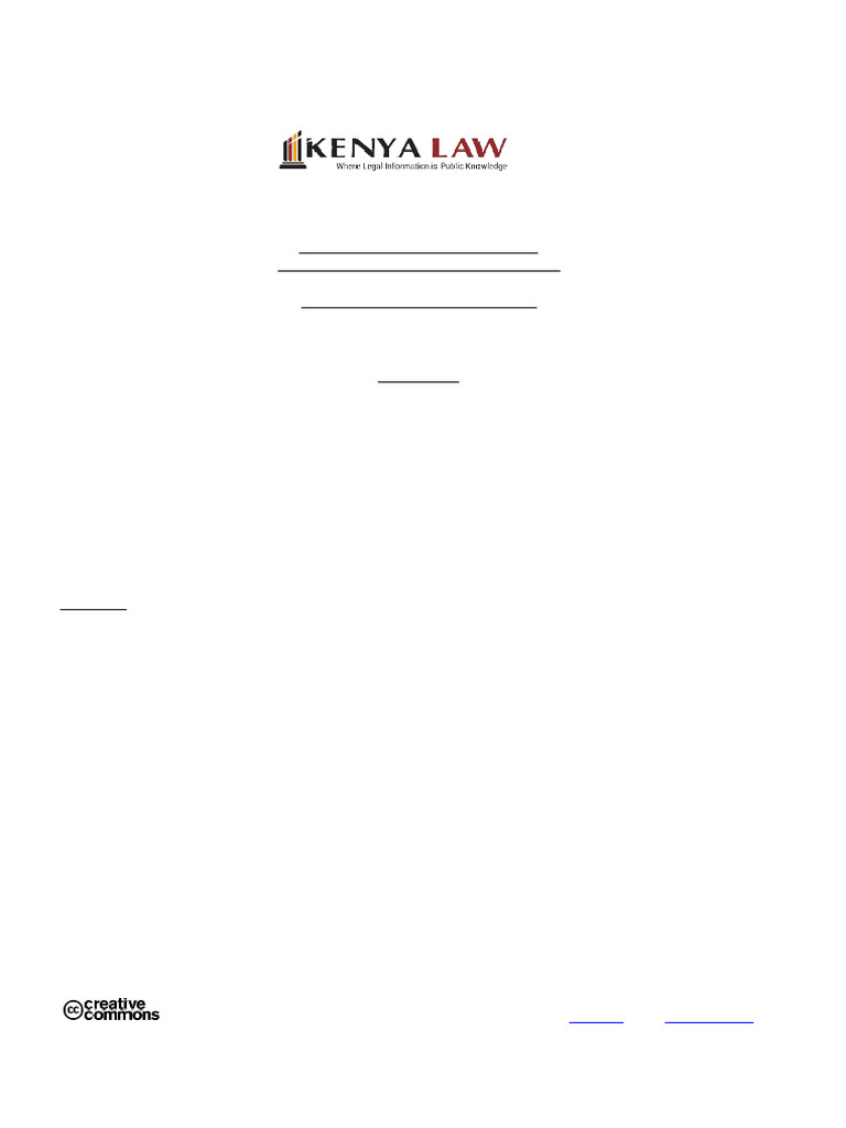 Succession Cause 2735 of 2001 | PDF
