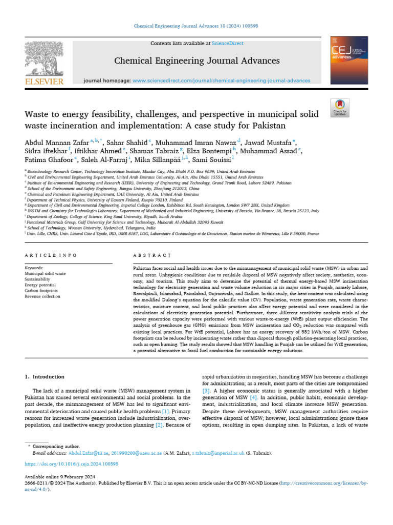 WASTE TO ENERGY FEASIBILITY CHALLENGES AND visual data 5