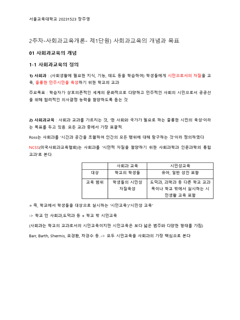 사회과 교육론 및 지도법 - 사회일반교육 | 쿠팡, image size:768x1024