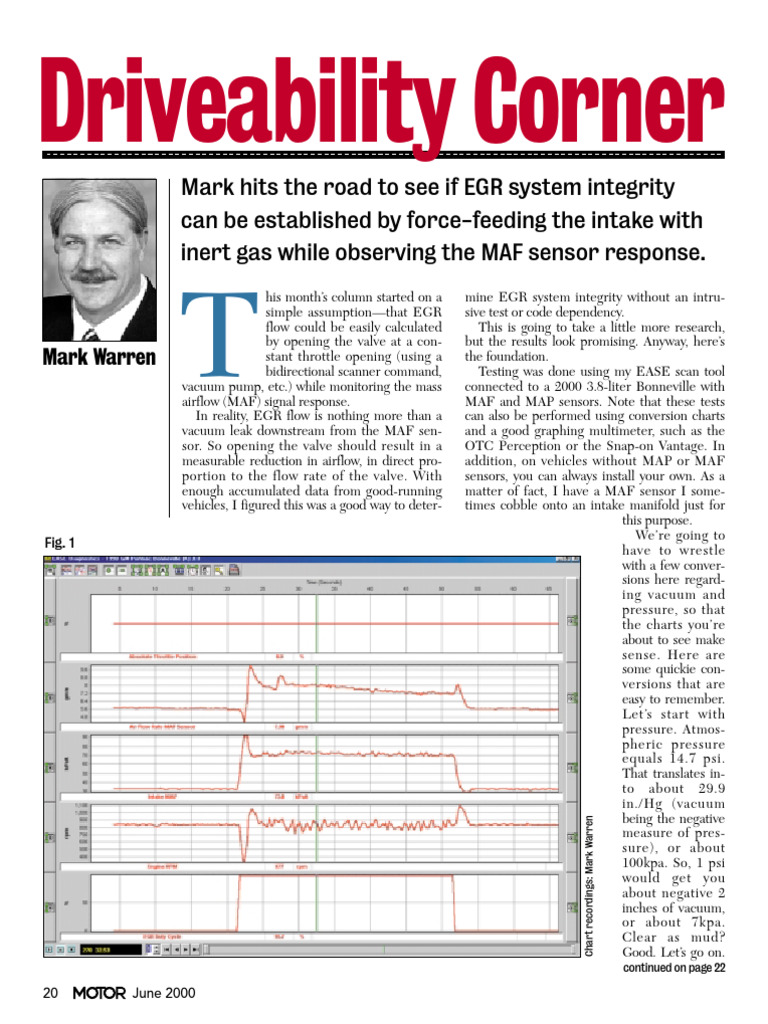 Driveability Corner | PDF