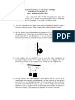 Lista de exercício de física II