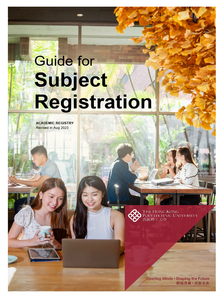 PolyU Subject Registration Guide | PDF | Ascii | Computing