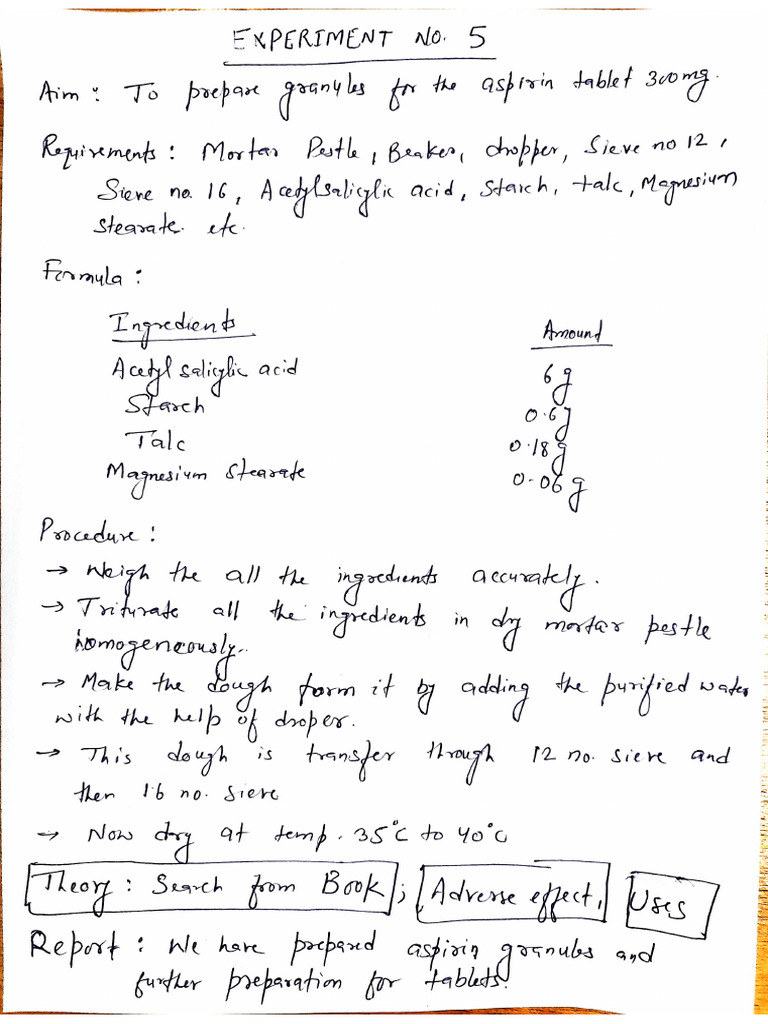 Experiment No. 5 | PDF