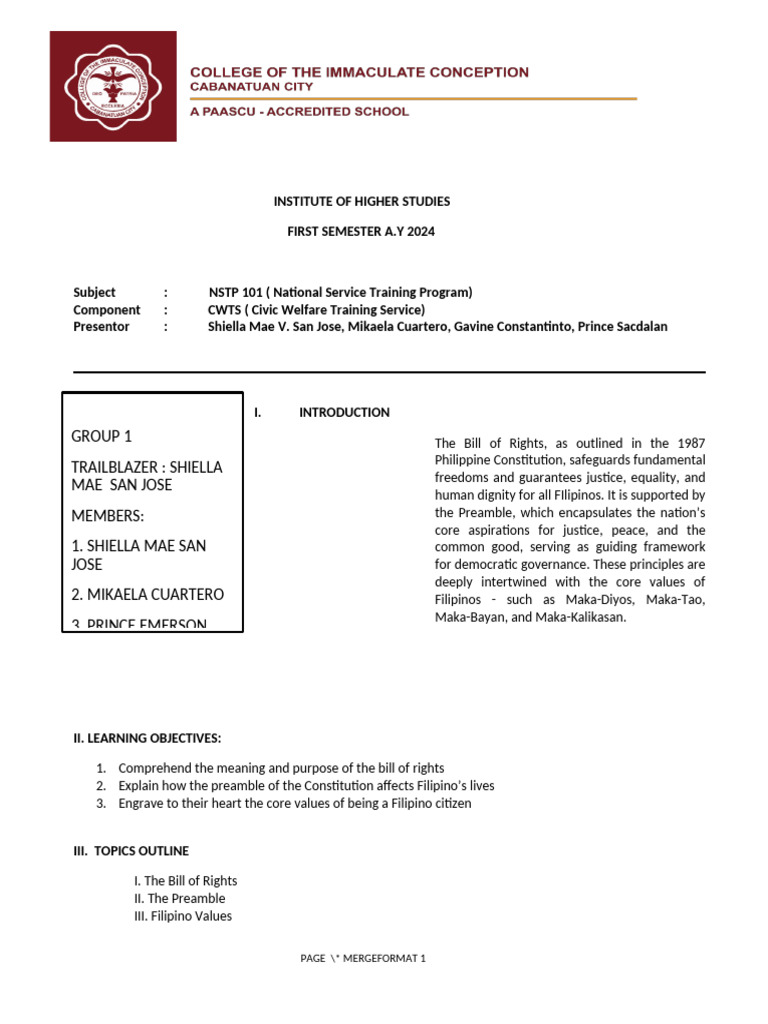 Hand Outs Framework | PDF