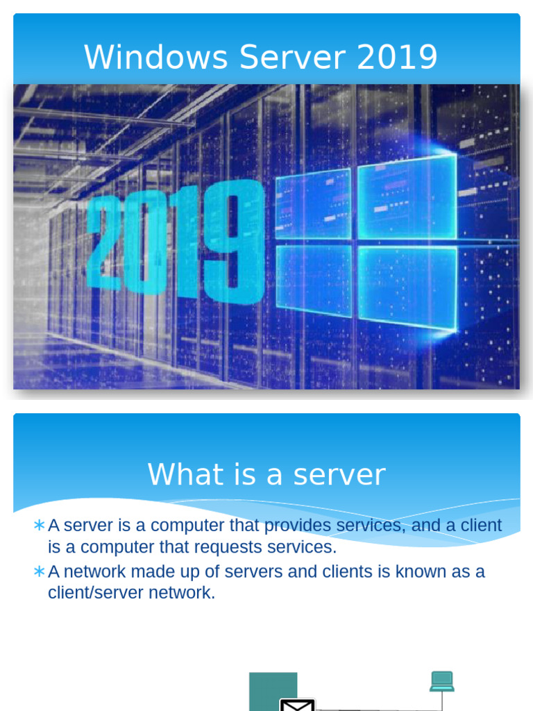 Server 2019 Installation | PDF