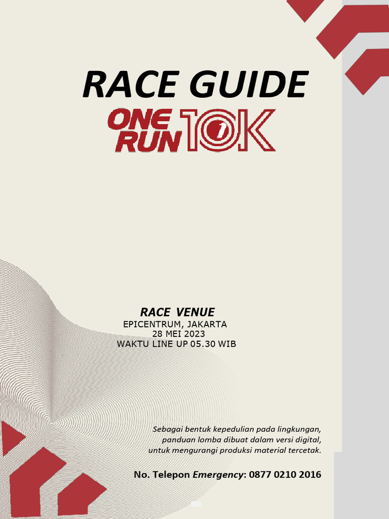 Race Guide Onerun10k | PDF