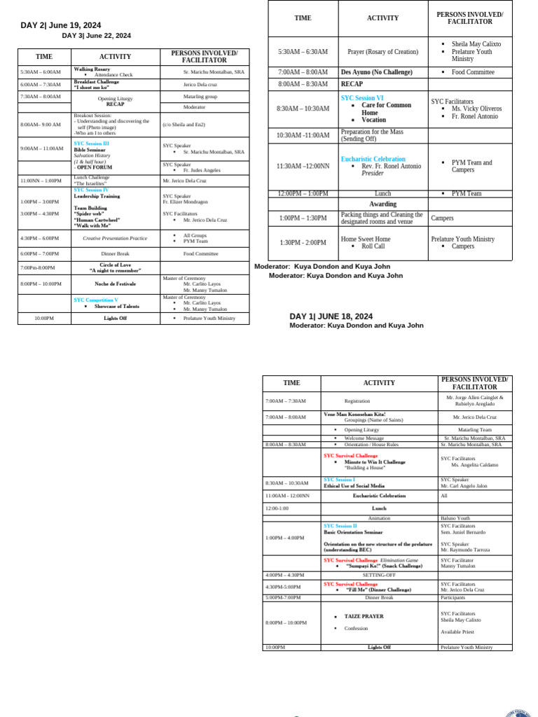 Program pdf