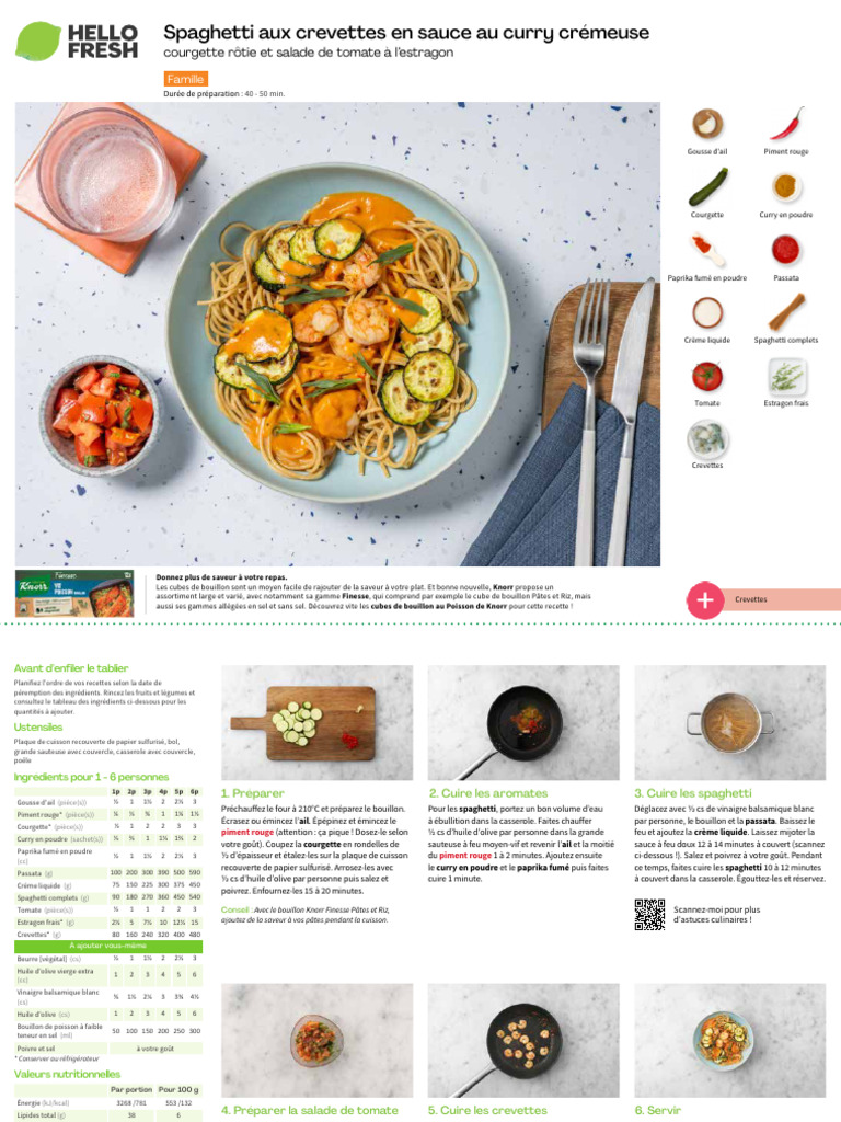 Recettes Extra Hello Fresh | PDF