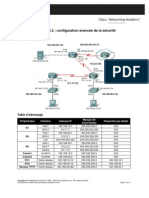 configuration avancée de la sécurité