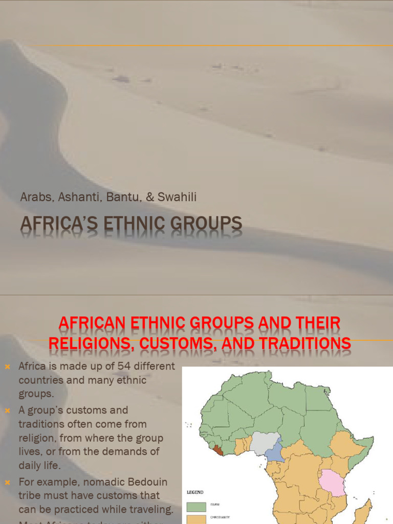 Africanethnicgroupswith Maps | PDF