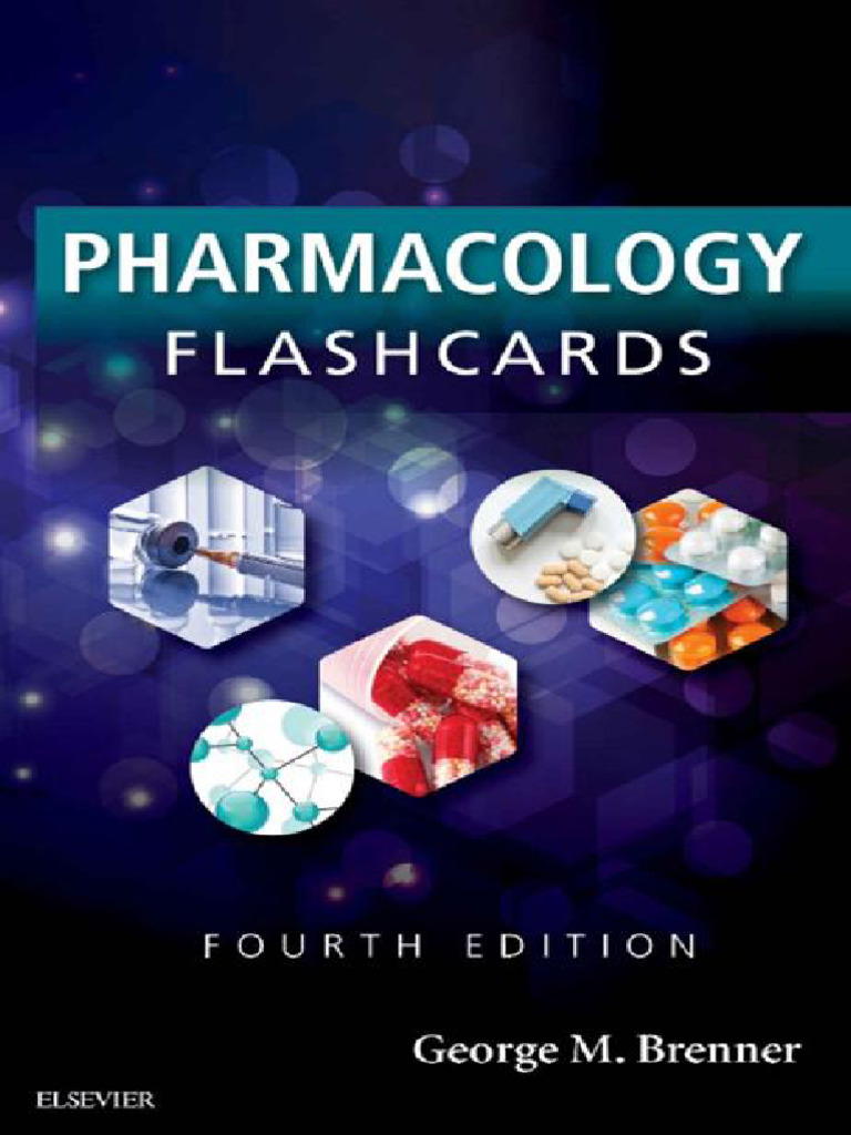 Pharmacology Flash Cards E Book George M. Brenner | PDF