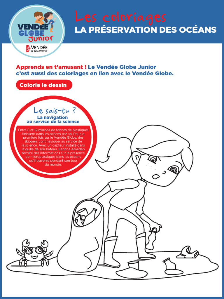 Coloriage Pre Servation Des Oceans | PDF