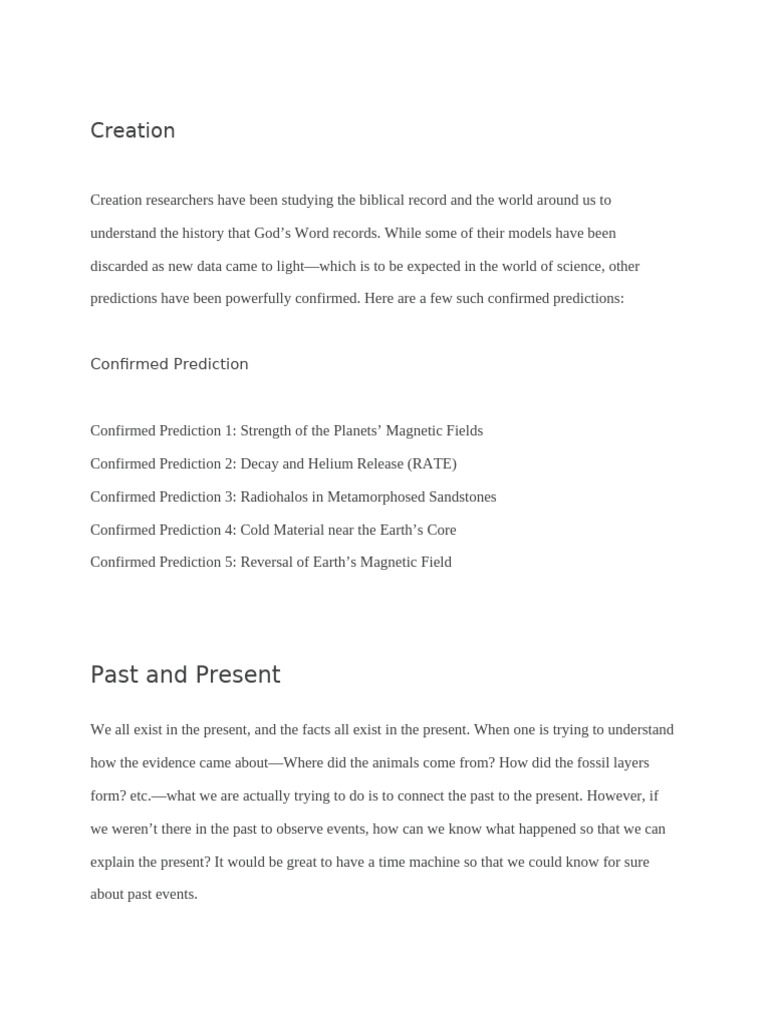 Creation | PDF