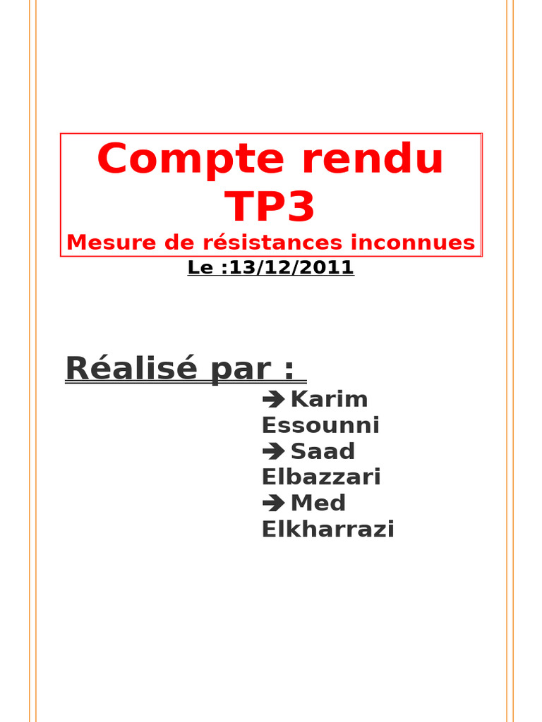 TP 3 | PDF