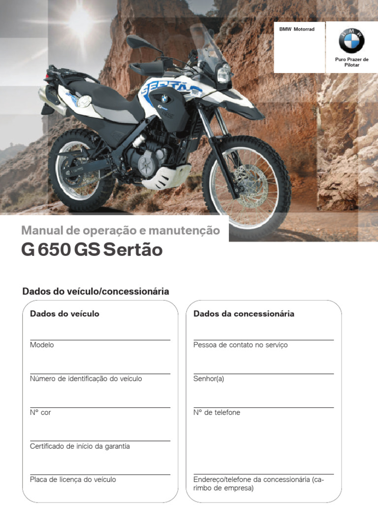 Manual Gs 650 | PDF