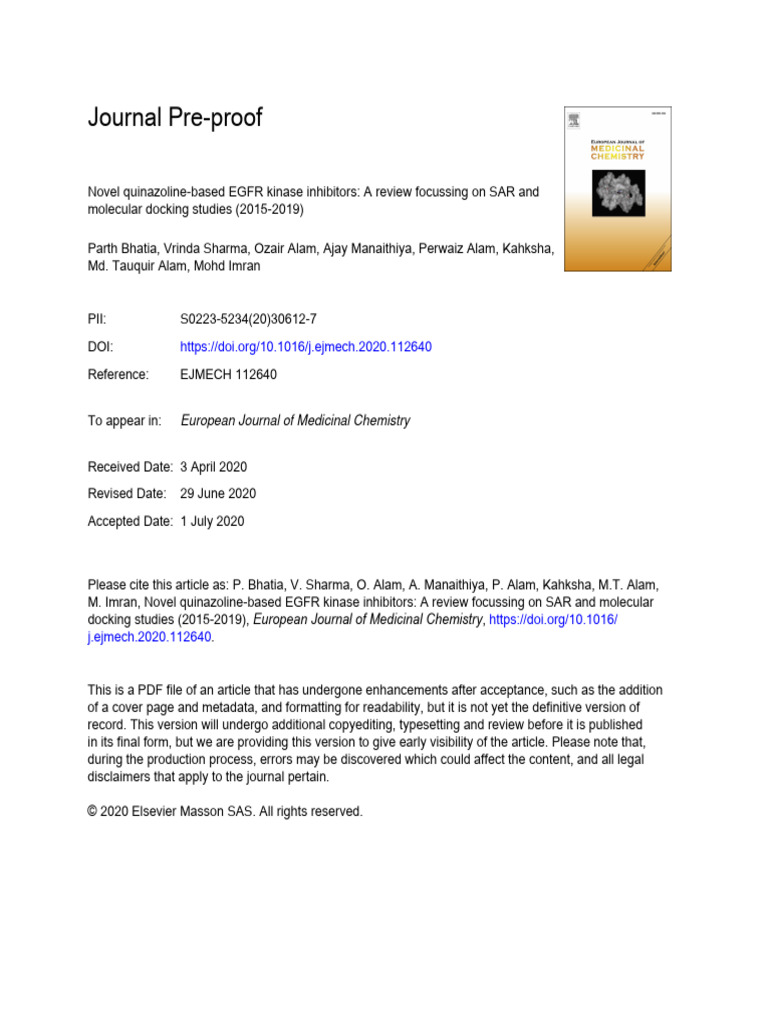 EGFRimportant | PDF | Epidermal Growth Factor Receptor | Cell Biology