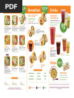 Jimmy Johns Menu | PDF